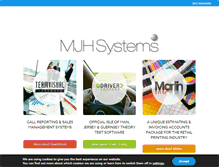 Tablet Screenshot of mjhsystems.com